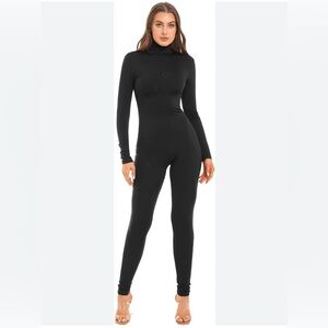 Black Women's Catsuit